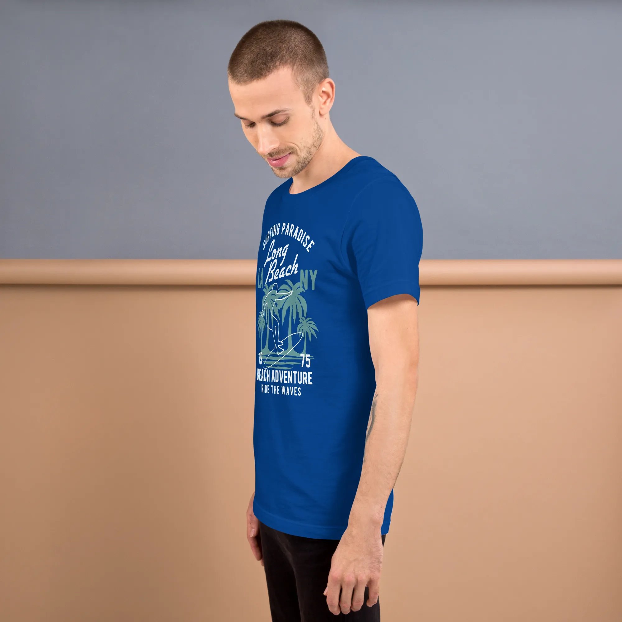 Mens t-shirt - Long Beach