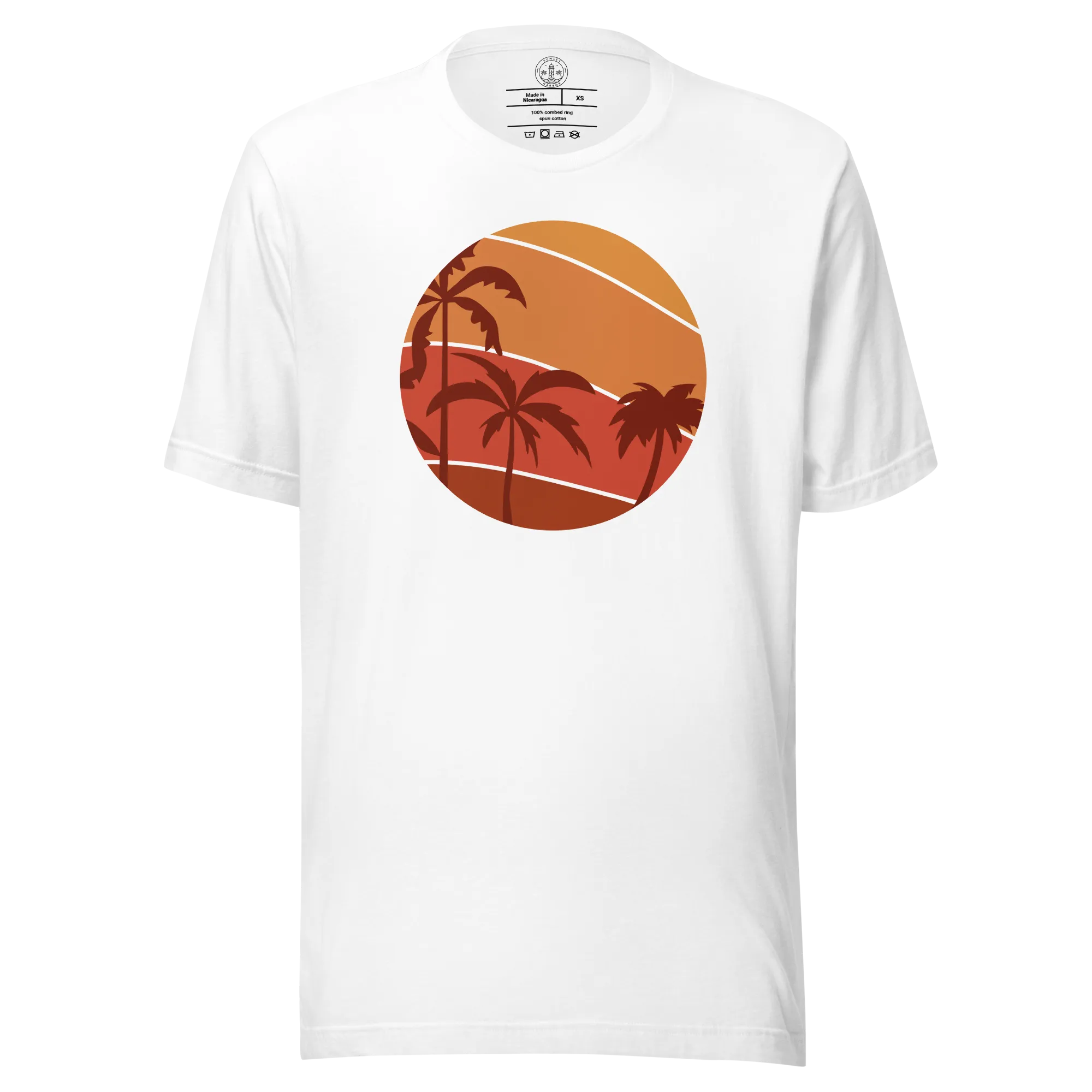 Mens t-shirt - Sunset Palms