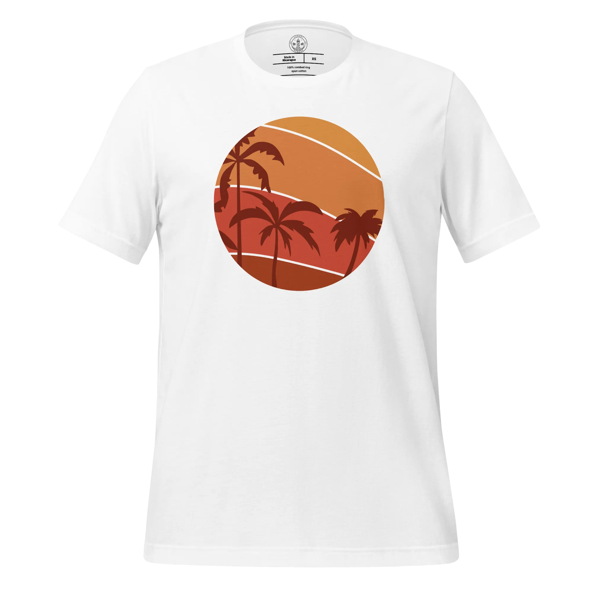 Mens t-shirt - Sunset Palms