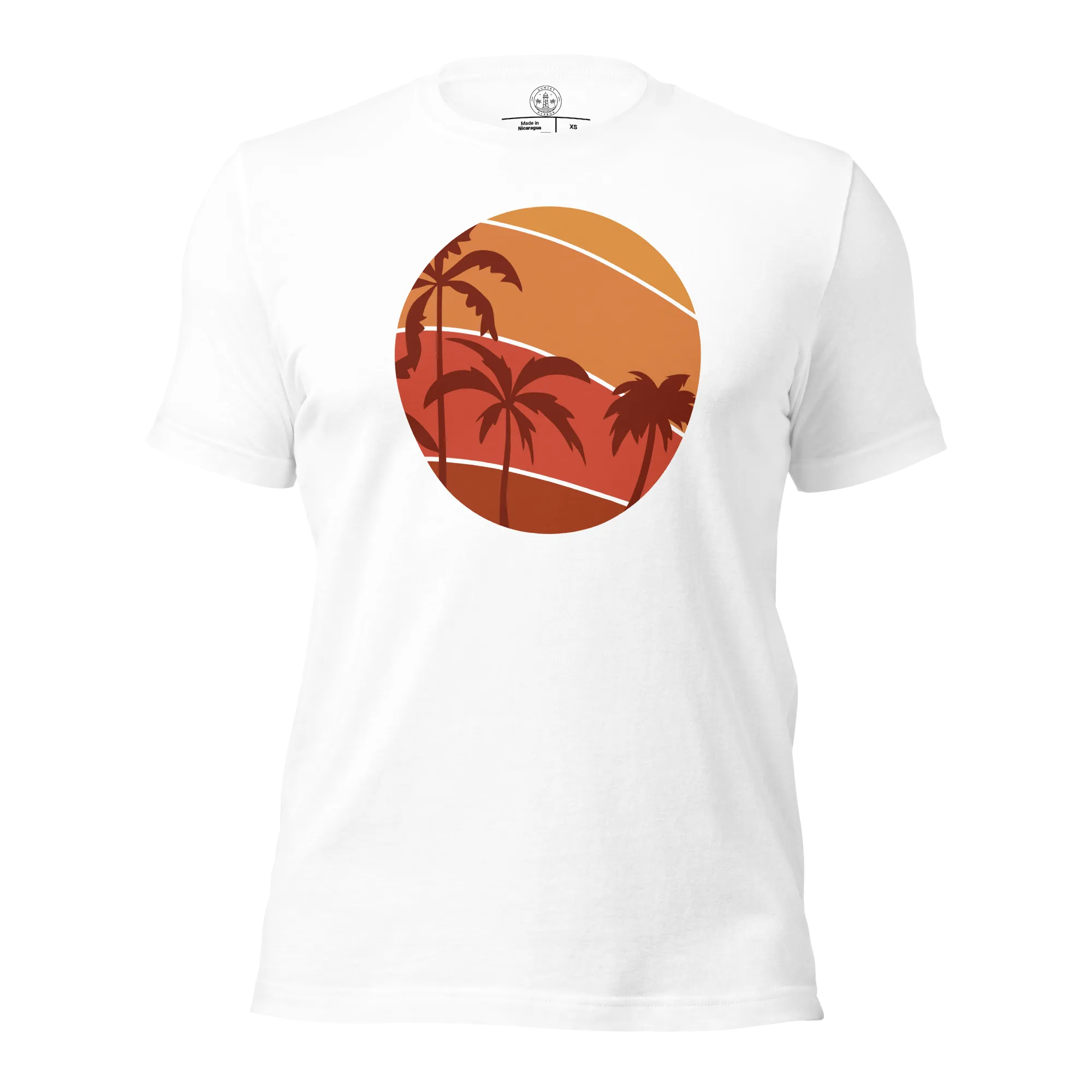 Mens t-shirt - Sunset Palms