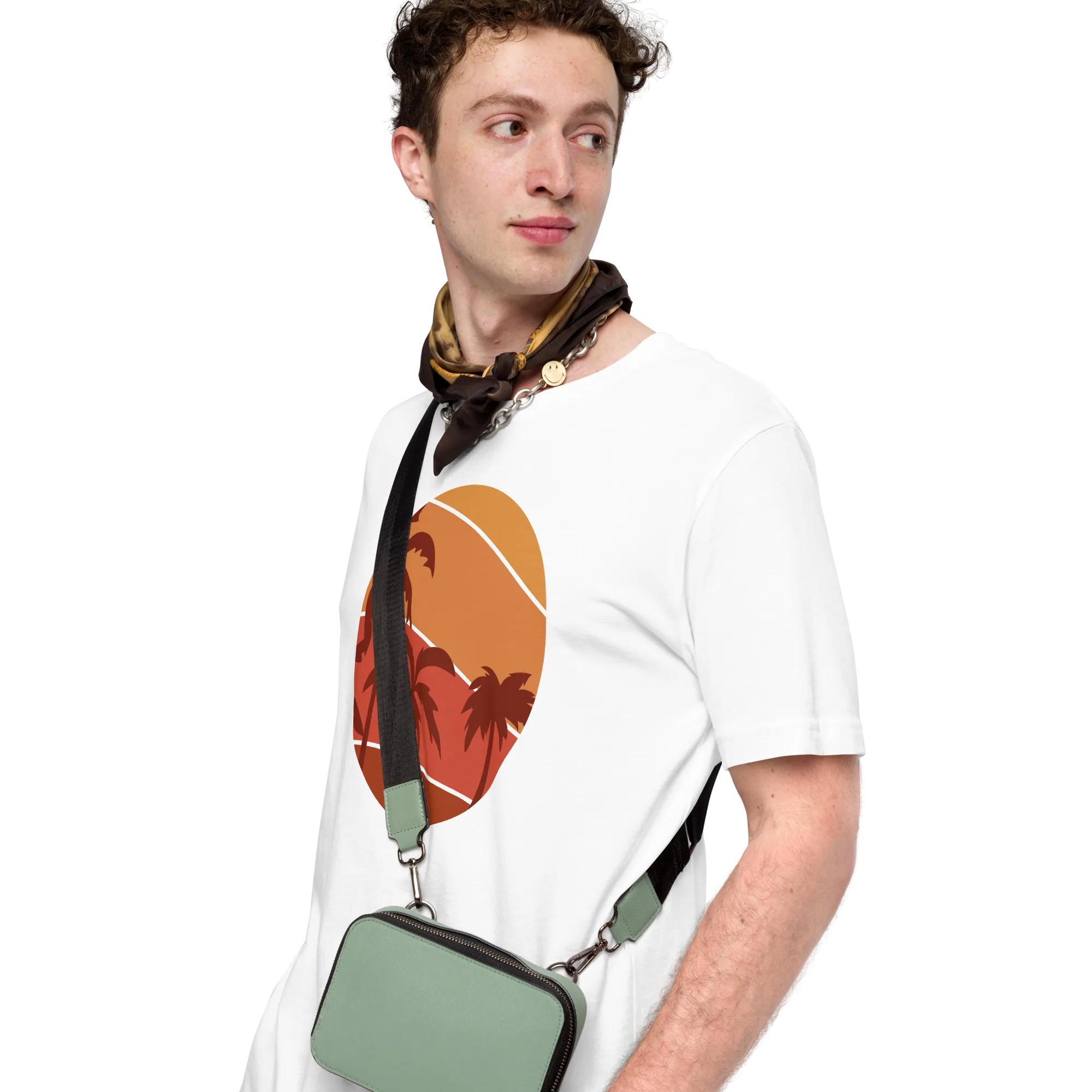 Mens t-shirt - Sunset Palms