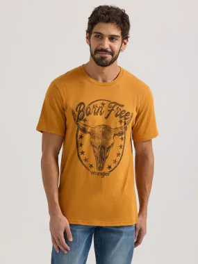 Men's Wrangler Born Free Tee ~ Thai Curry~ Only Small, large