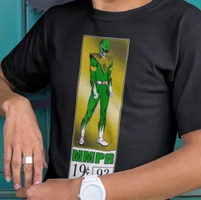 MMPR Green Ranger Corner Box Super Sentai T Shirt Custom Graphic Art Cosplay Shirts Power Rangers Retro Vintage 90s Tee