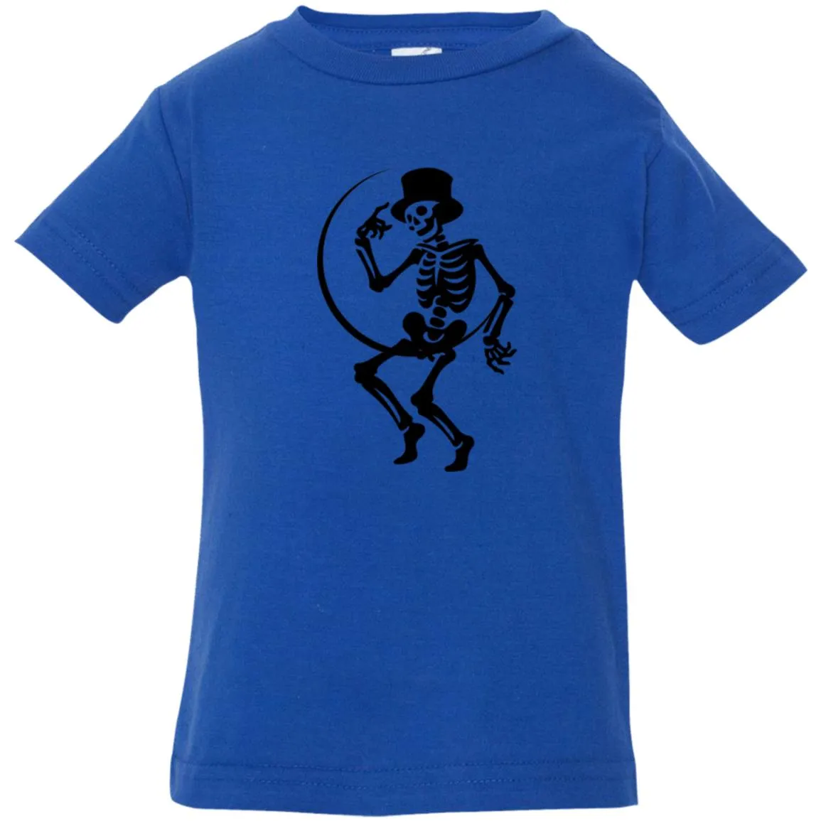 Moon and Skeleton -- Infant Jersey T-Shirt