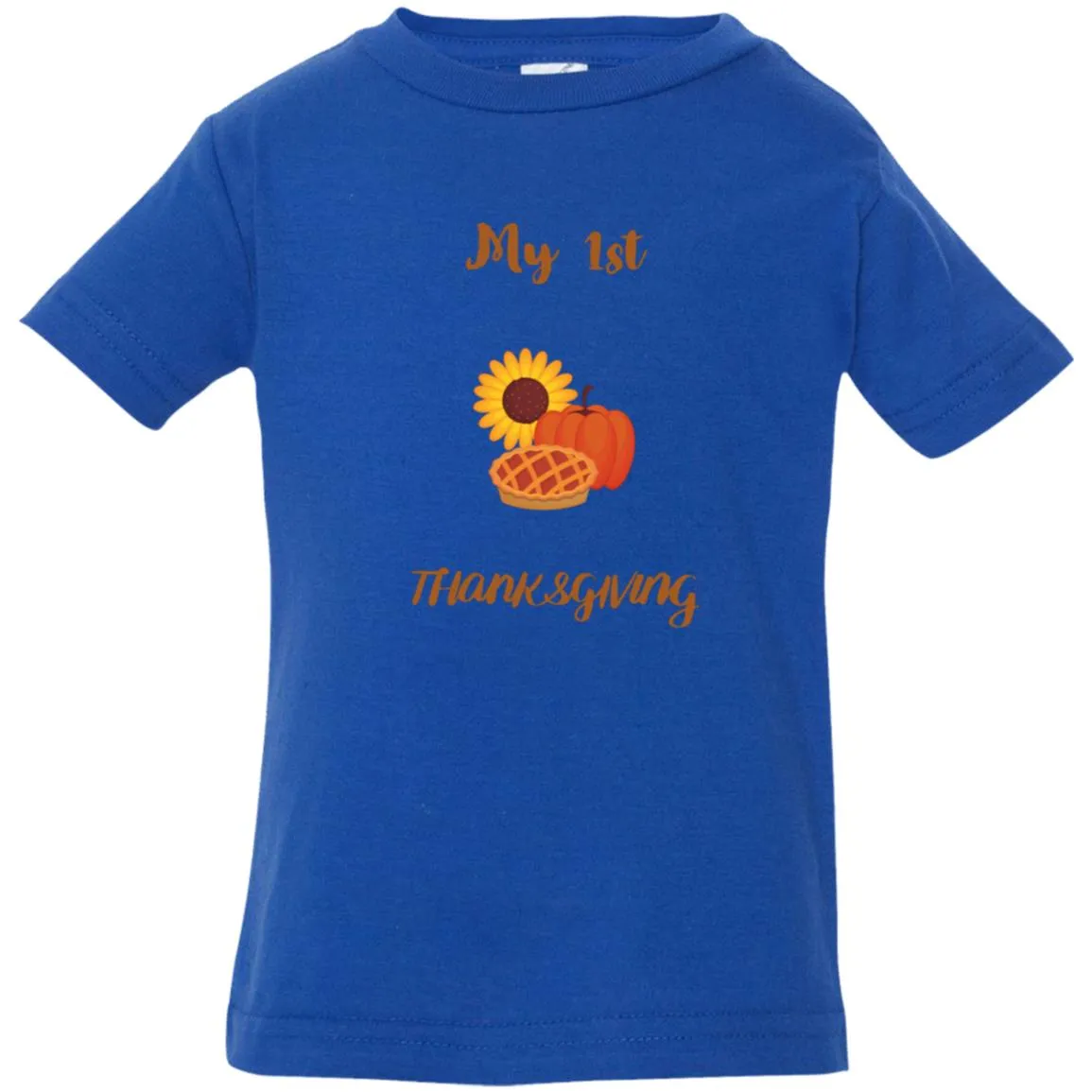 My 1st Thanksgiving -- Infant Jersey T-Shirt