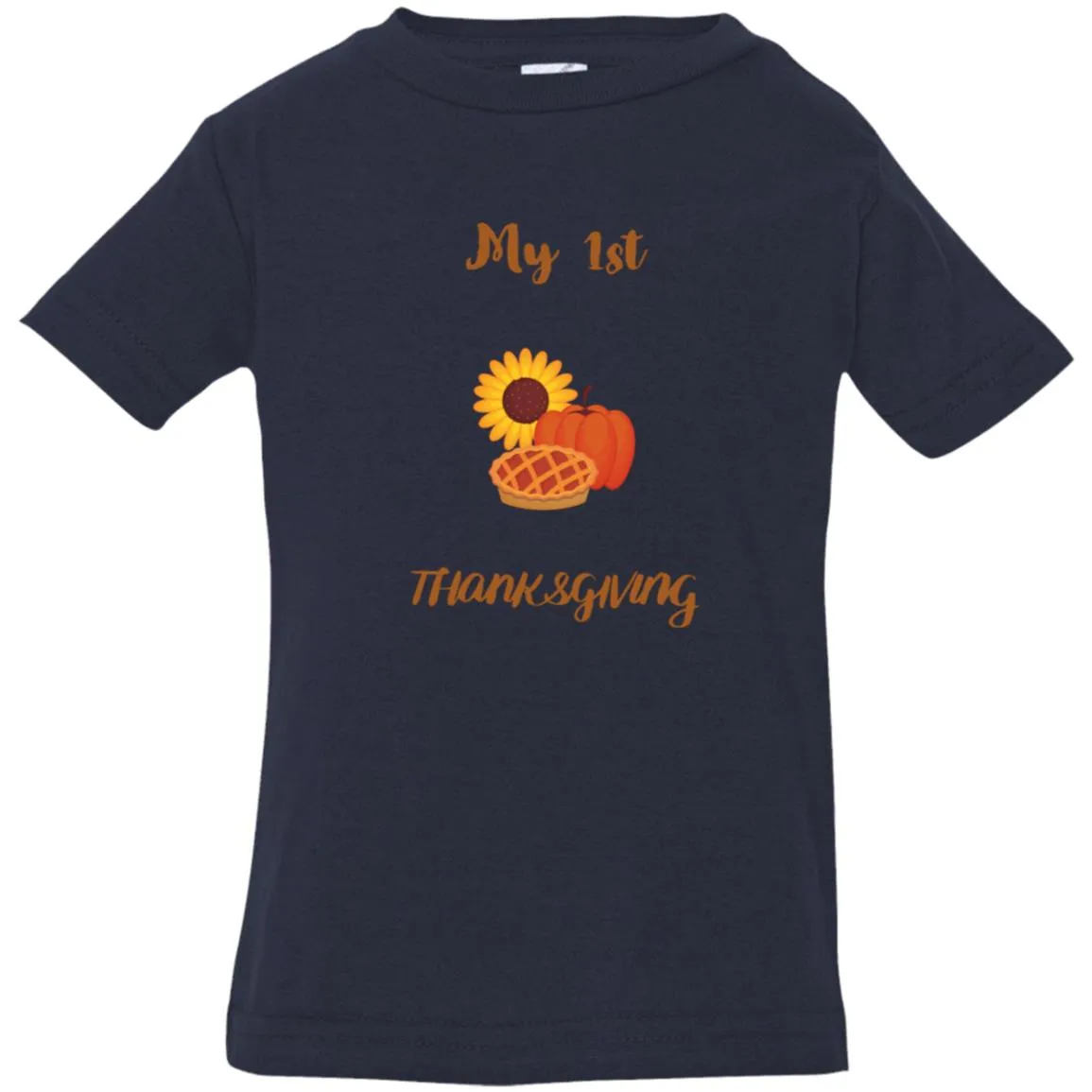 My 1st Thanksgiving -- Infant Jersey T-Shirt