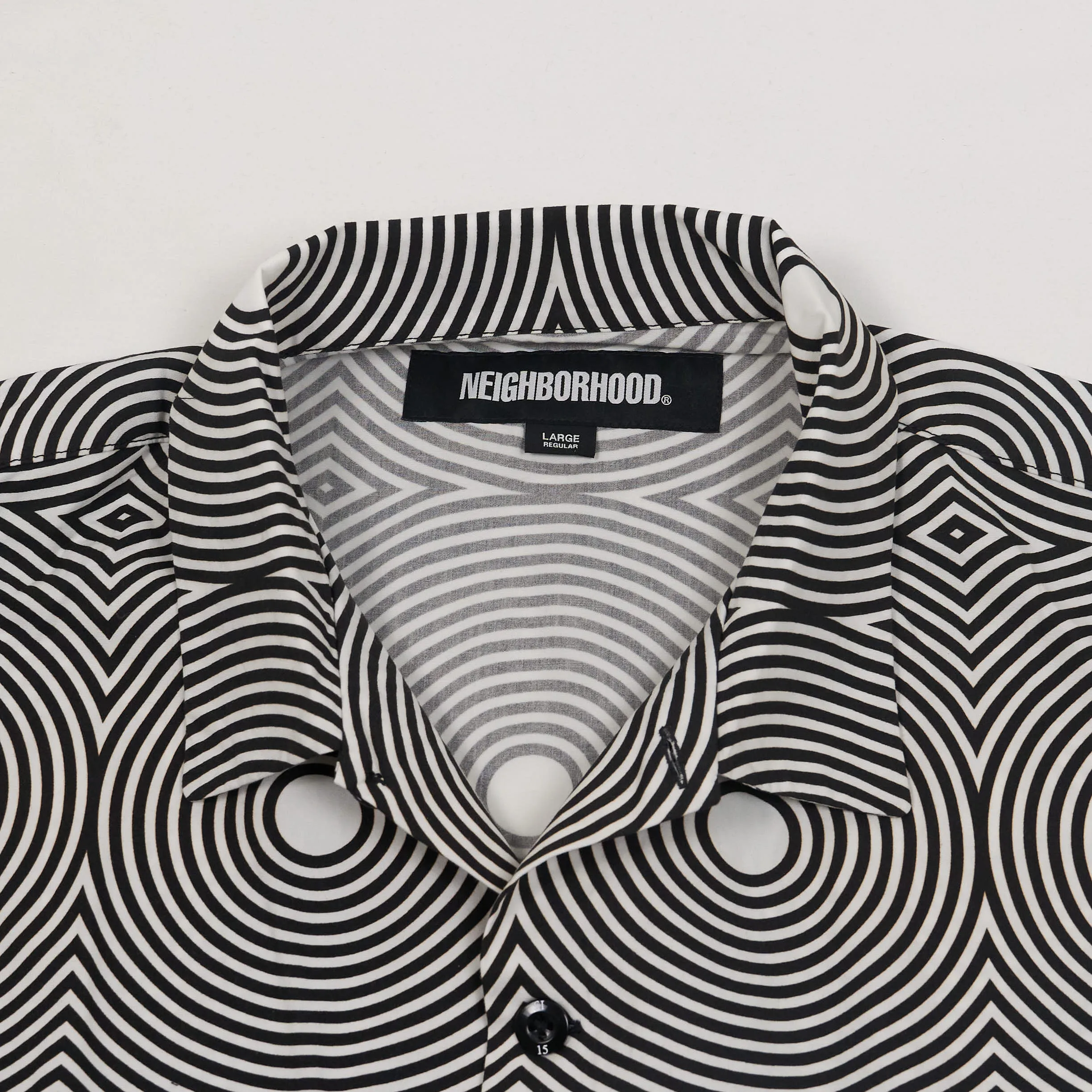 Neighborhood  x DSC Short Sleeve Flamepatern Shirt
