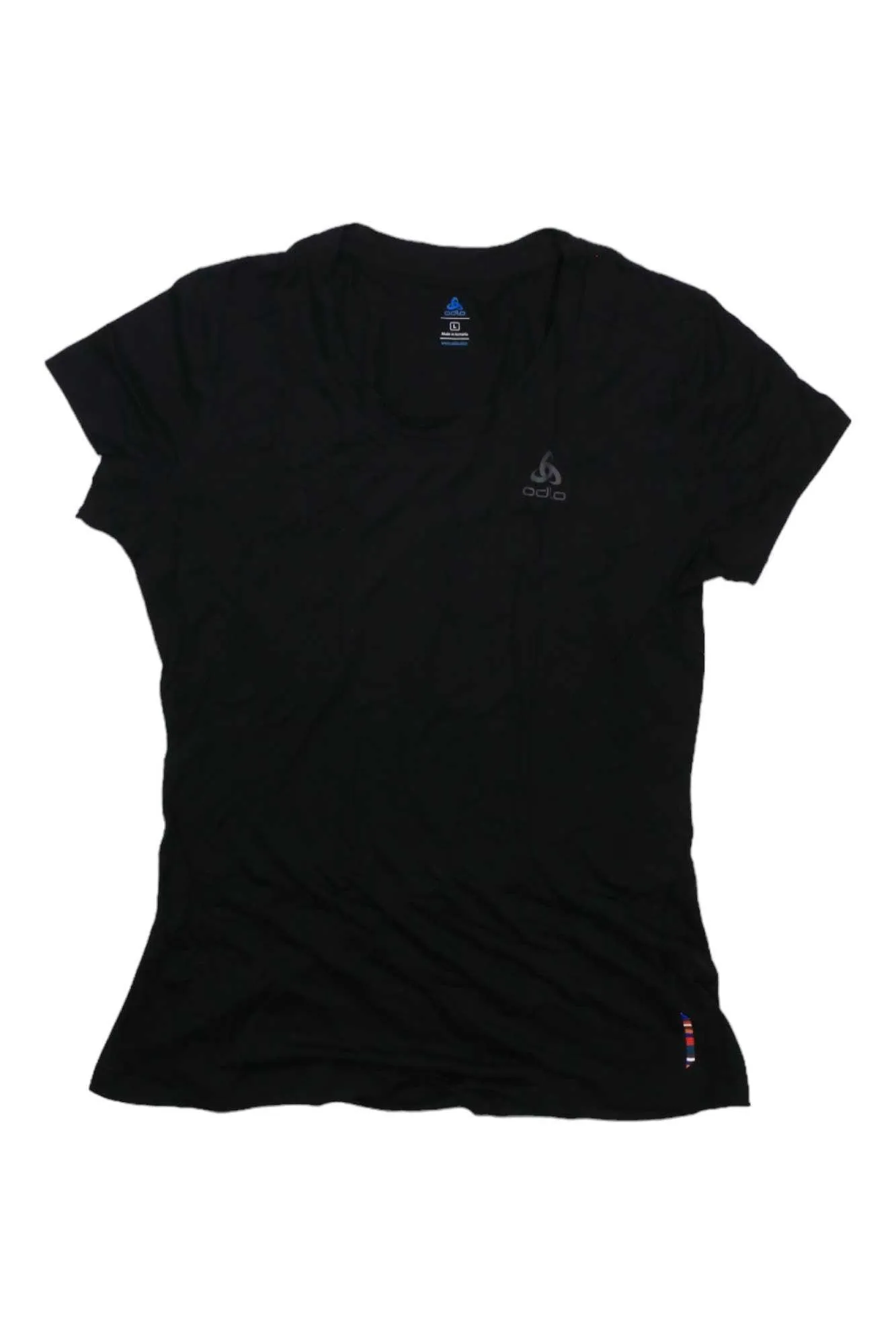 Odlo Women's Merino 130 BL Crew Neck SS Top