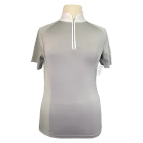 Ovation 'Elegance' Competition Shirt in Grey - Women's Large