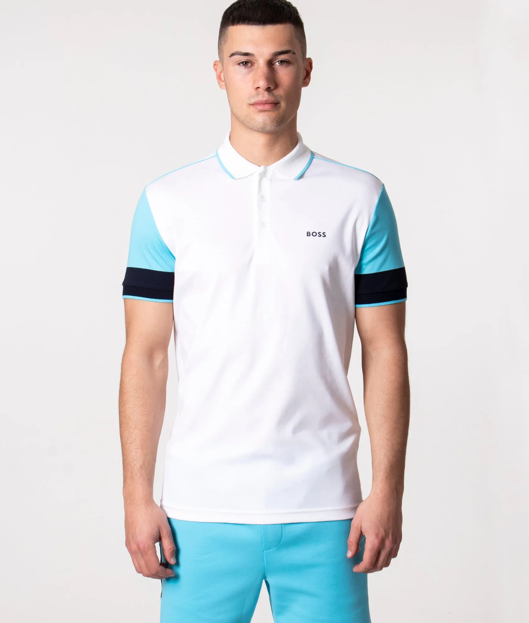 Paddy 11 Colour Block Polo Shirt
