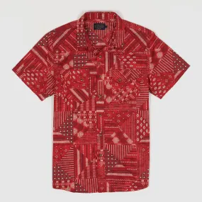 Pendleton Bandana Printed  Short Sleeve Cotton Shirt