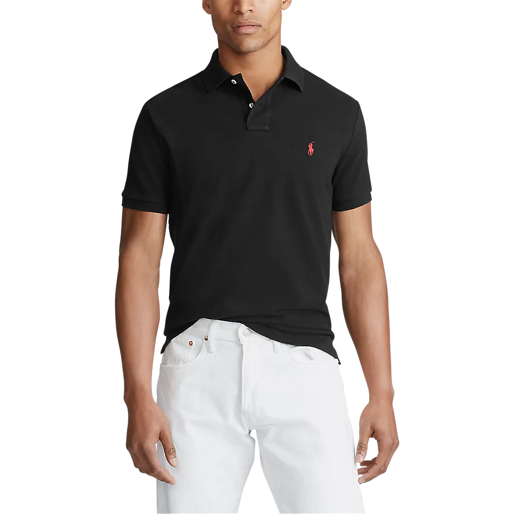 Polo Ralph Lauren Men’s Short Sleeve Mesh Polo – Custom Slim Fit