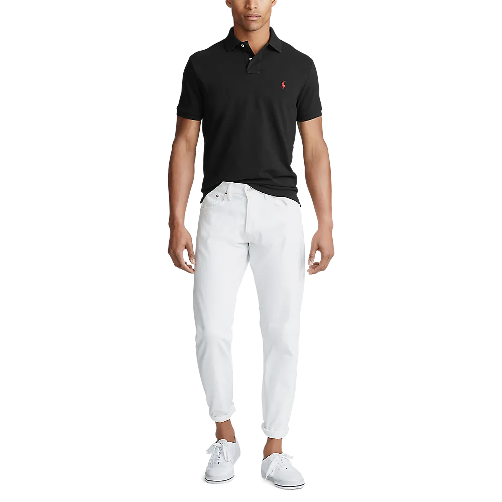 Polo Ralph Lauren Men’s Short Sleeve Mesh Polo – Custom Slim Fit