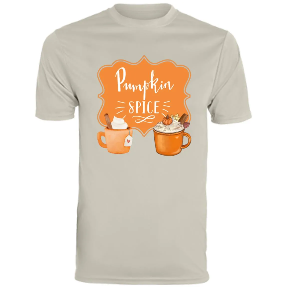 Pumpkin Spice Latte Orange -- CLOSEOUT -- Men's Moisture-Wicking Tee