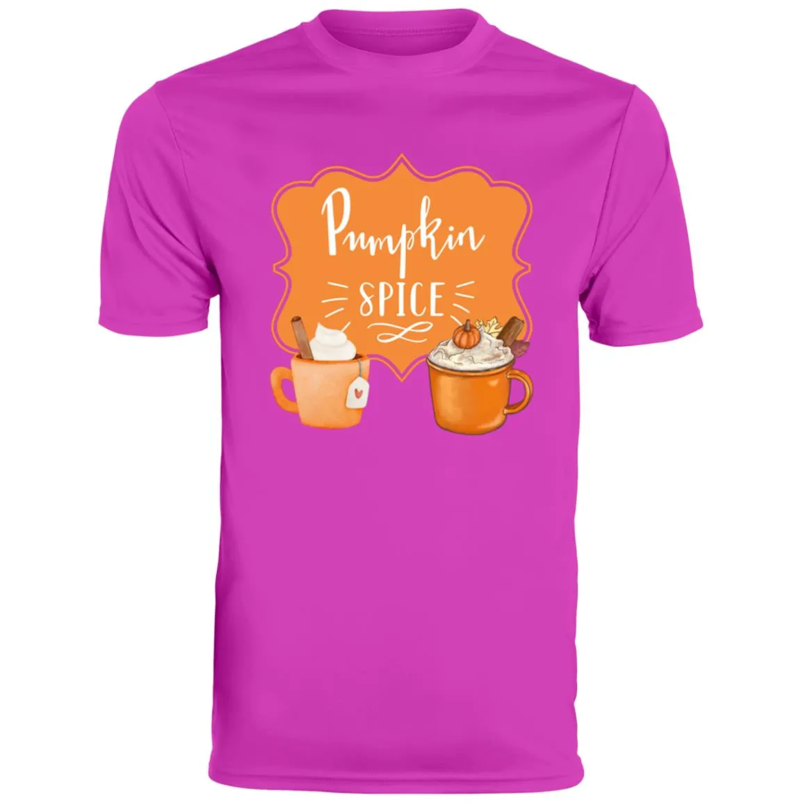 Pumpkin Spice Latte Orange -- CLOSEOUT -- Men's Moisture-Wicking Tee