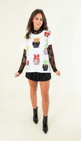 Queen Of Sparkles: Candy Apple Tee