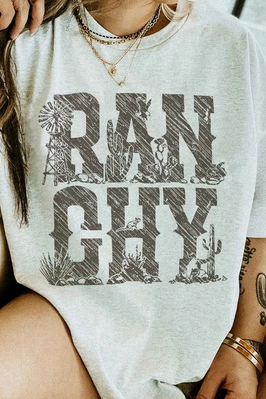 Ranchy Country Western Graphic Tee