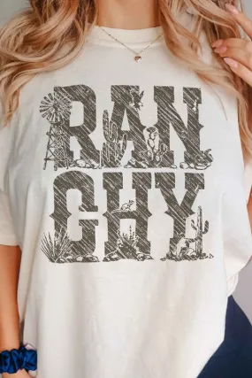 Ranchy Country Western Graphic Tee