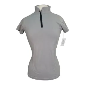 Riding Sport 1/4 Training Shirt in Grey - Women's Small