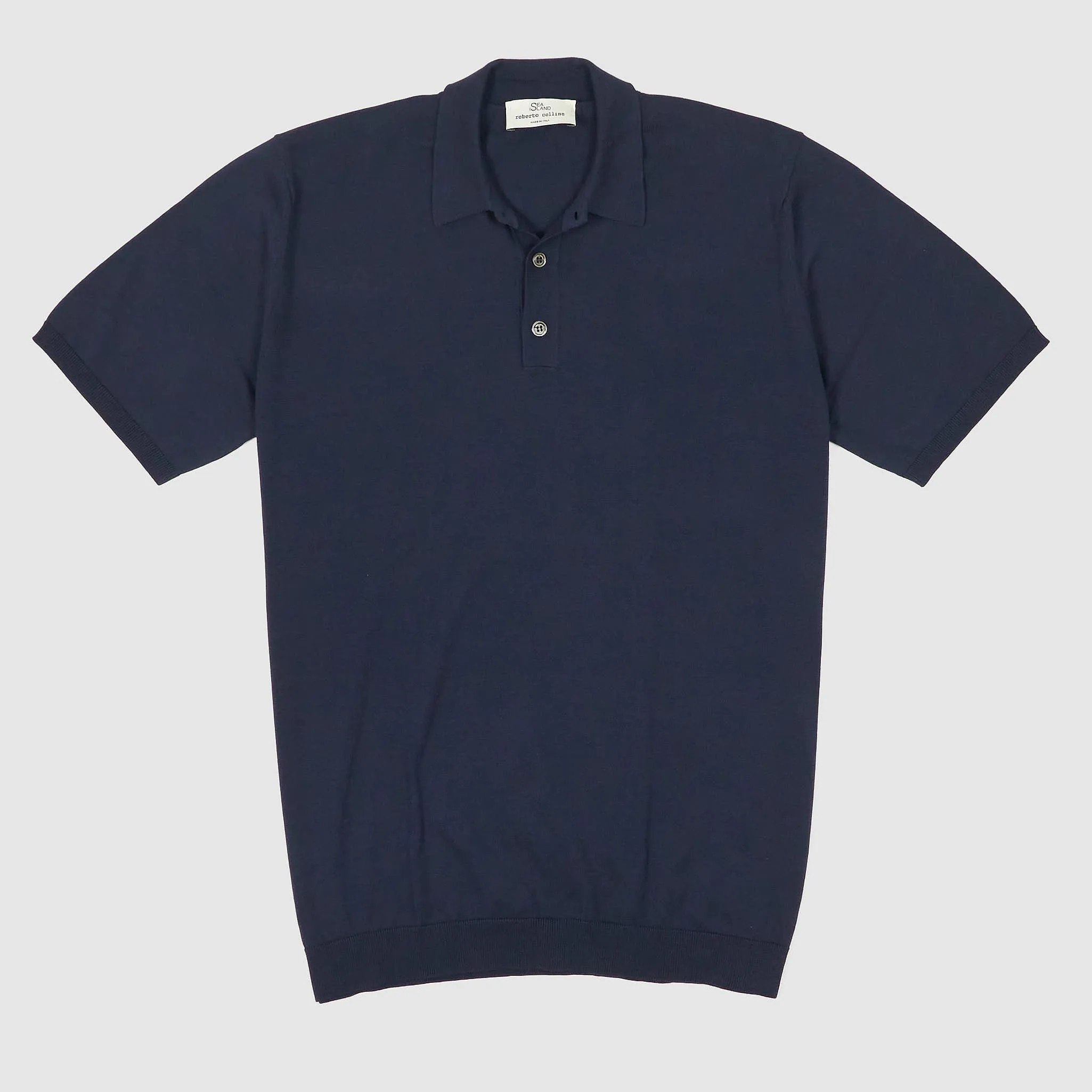 Roberto Collina Short Sleeve Polo Shirts