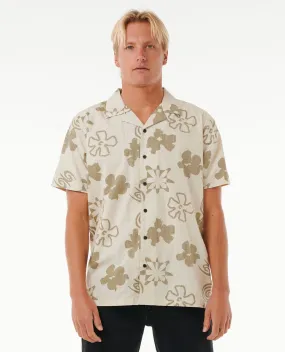 Saltwater Culture Short Sleeve Shirt - Vintage White