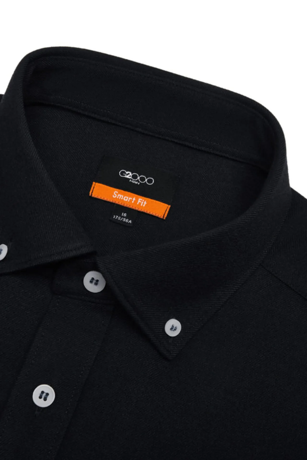 Smart Fit 2 Side Brush Twill Short Sleeve Casual Shirt
