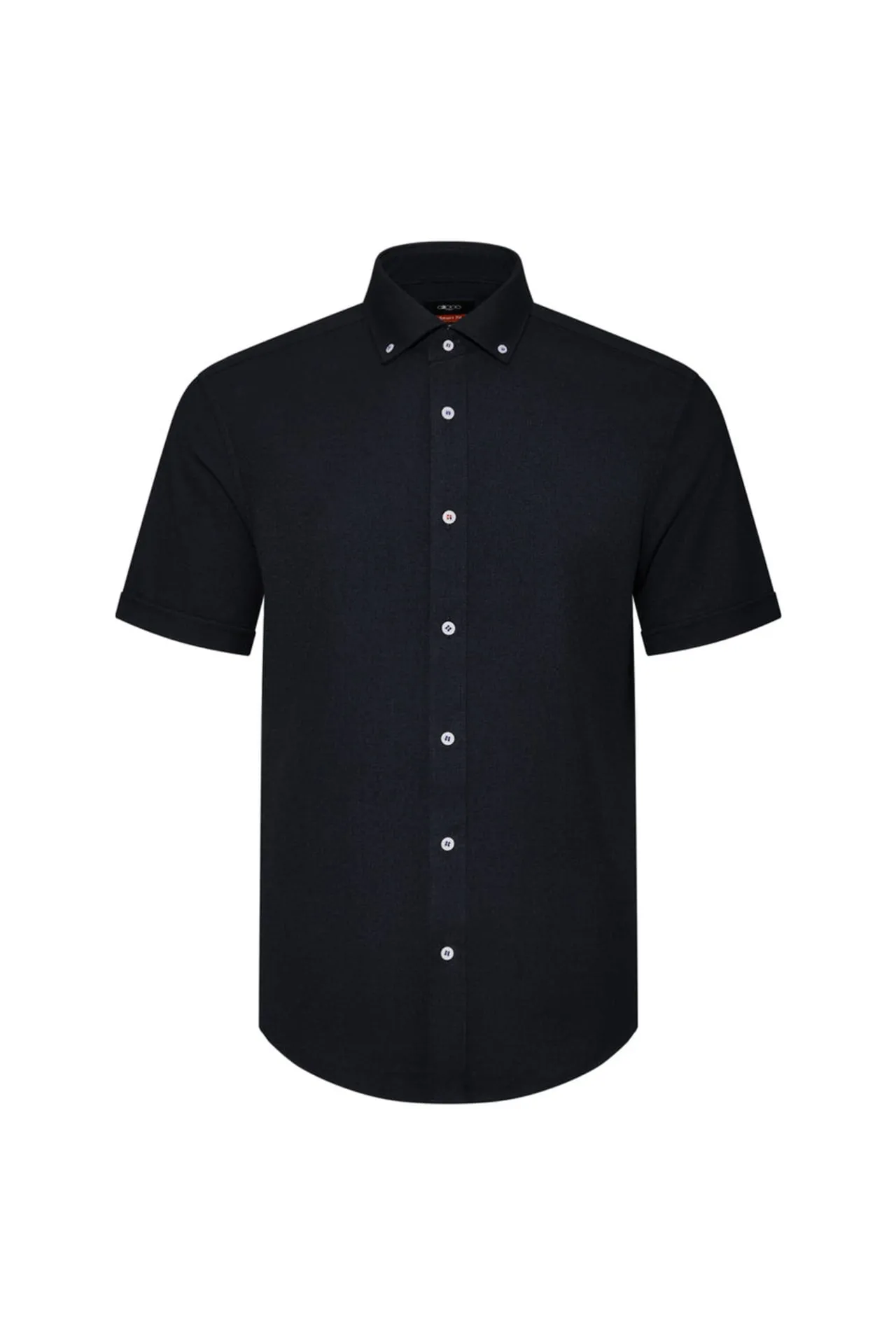 Smart Fit 2 Side Brush Twill Short Sleeve Casual Shirt