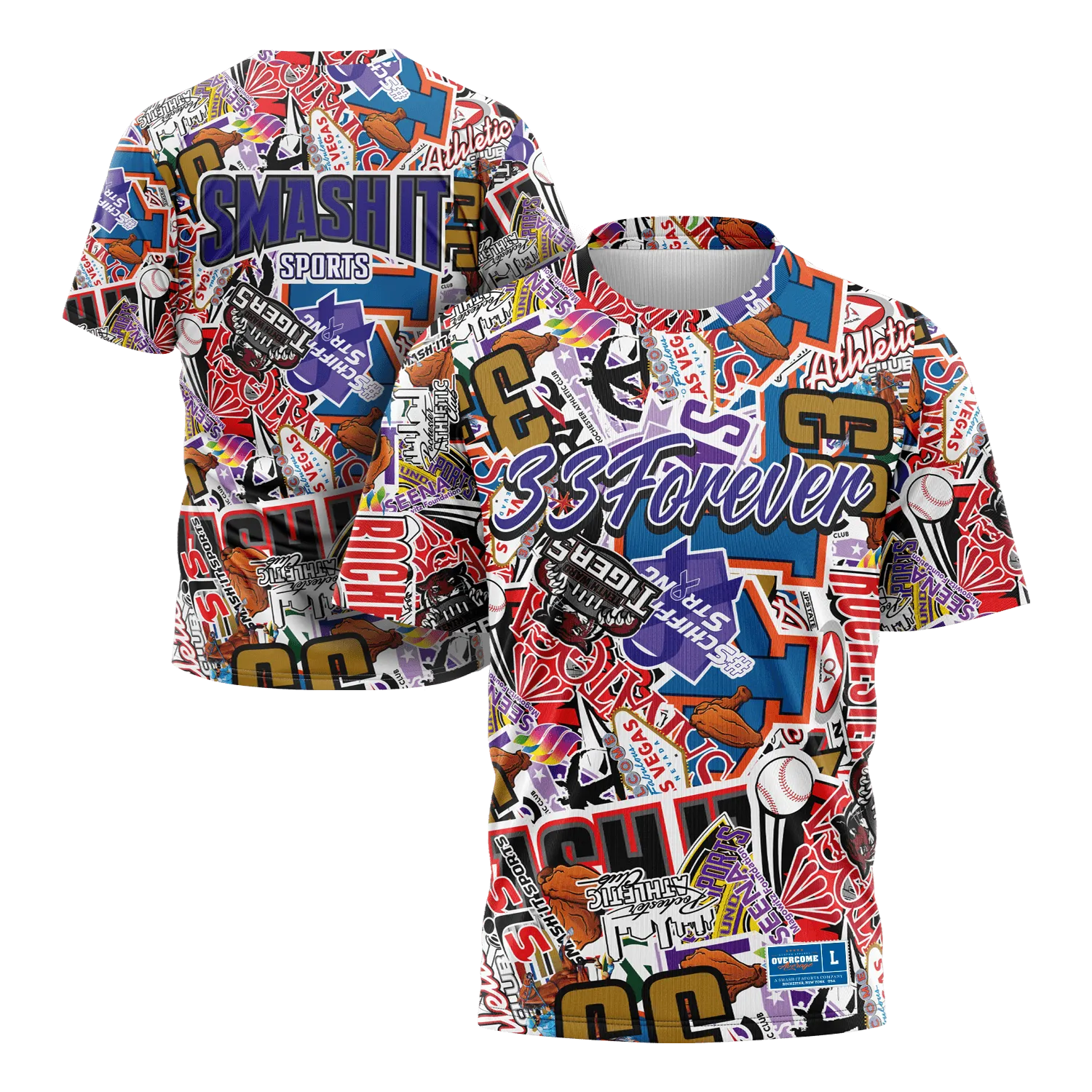 Smash It Sports Short Sleeve Shirt - 33 Forever