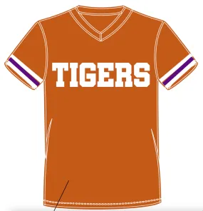 Sparkle City TIGERS Jersey Tee - ORANGE