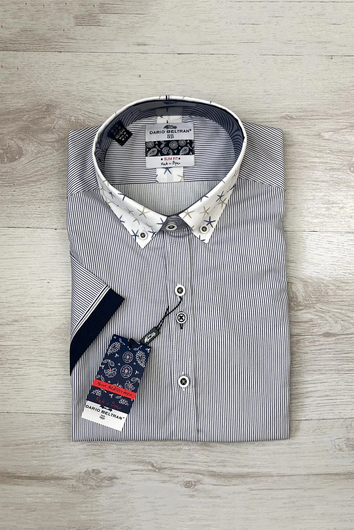 Stars & Stripes Short Sleeve Cotton Shirt