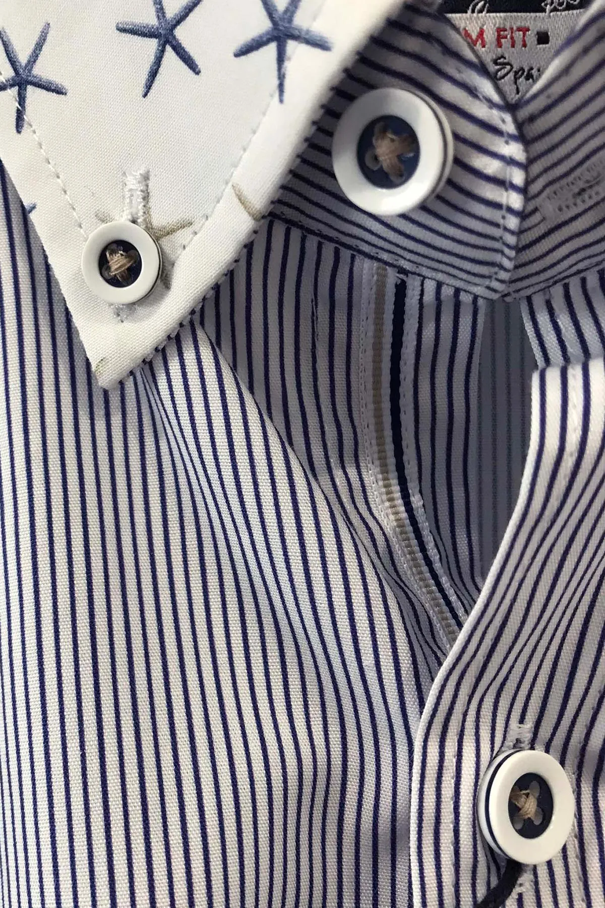 Stars & Stripes Short Sleeve Cotton Shirt