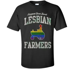 Support Lesbian Farmers T Shirts