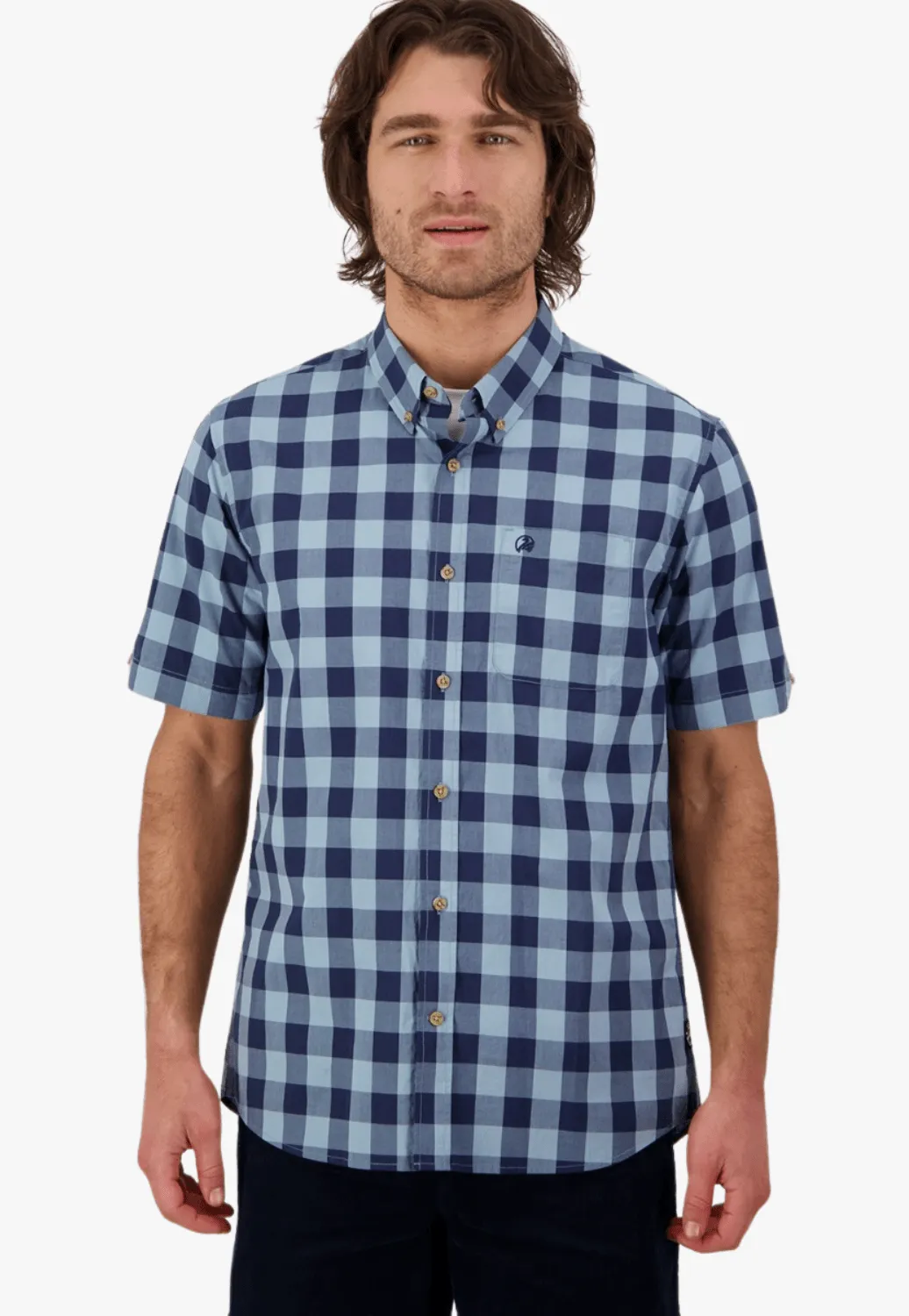 Swanndri Mens Ring Beach Short Sleeve Shirt