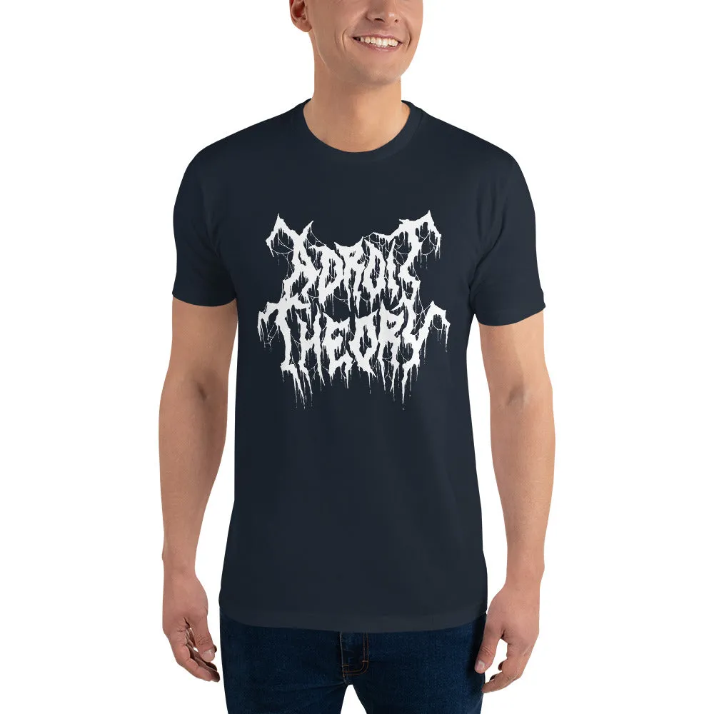 T-Shirt: Unisex Short Sleeve - Adroit Theory Name Metal Logo