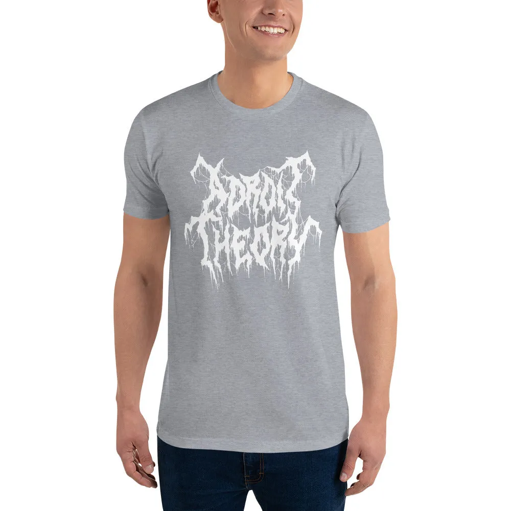 T-Shirt: Unisex Short Sleeve - Adroit Theory Name Metal Logo