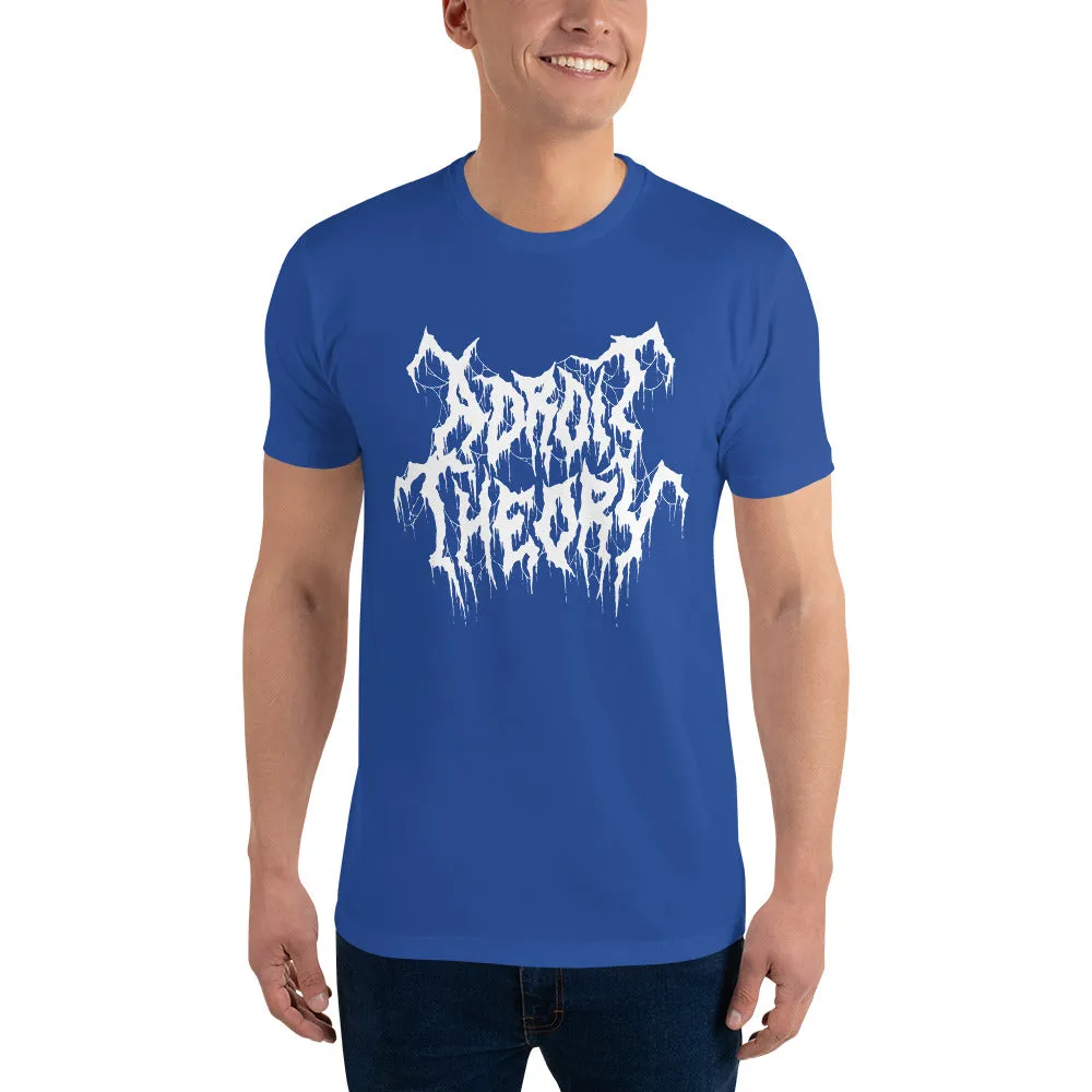 T-Shirt: Unisex Short Sleeve - Adroit Theory Name Metal Logo