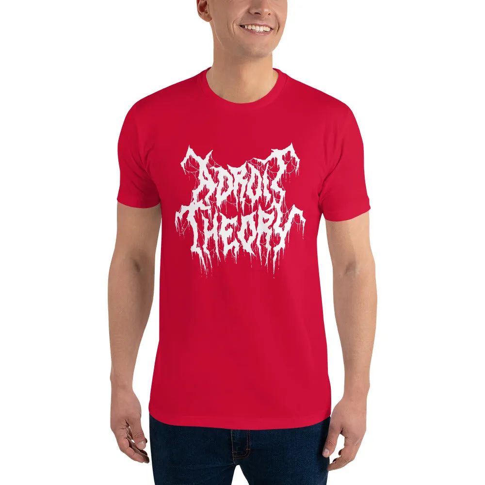 T-Shirt: Unisex Short Sleeve - Adroit Theory Name Metal Logo