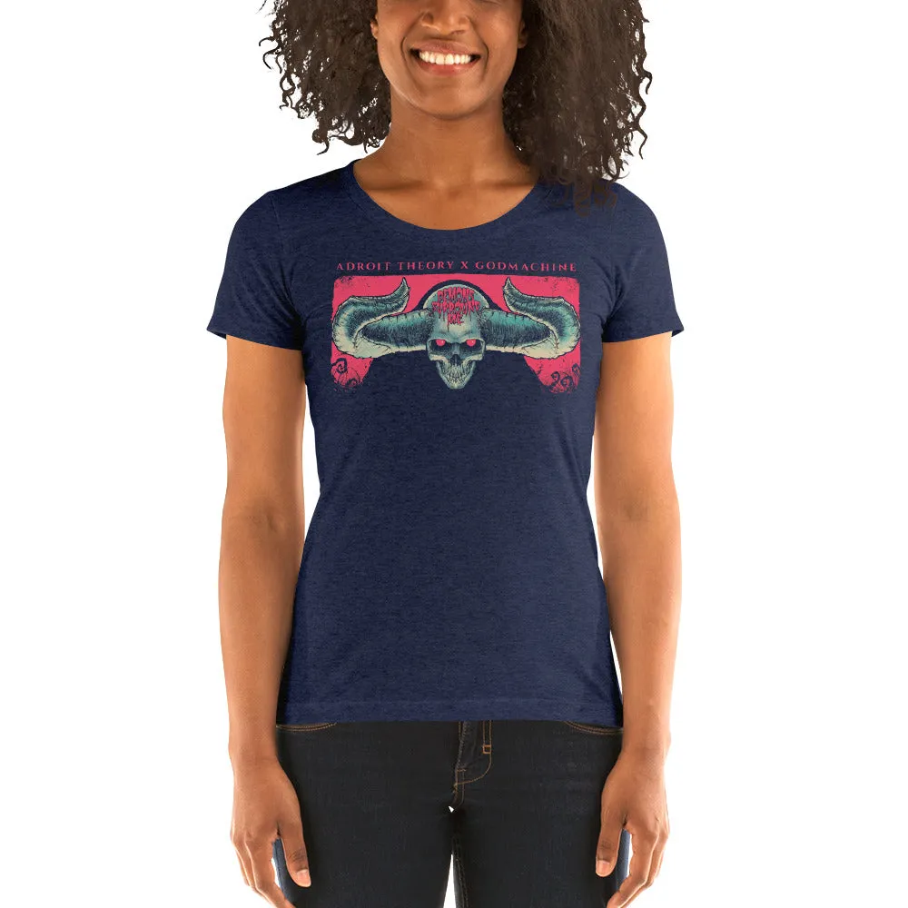 T-Shirt : Women's Short Sleeve - Demons Surround Me