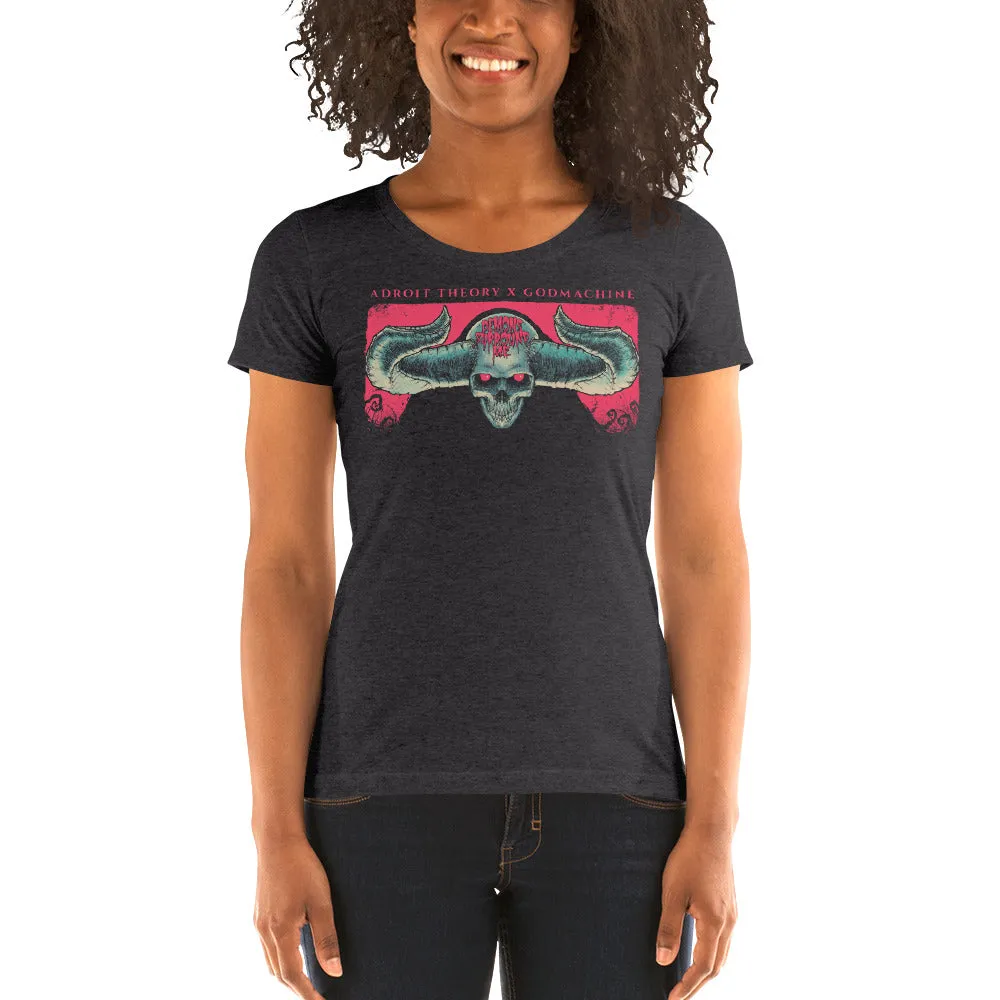 T-Shirt : Women's Short Sleeve - Demons Surround Me