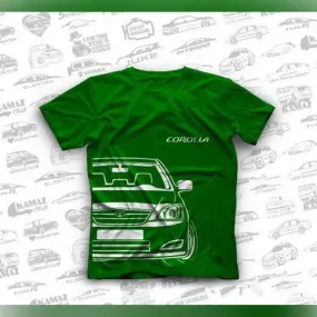 Toyota Corolla E120 Original T-Shirts 100� Cotton