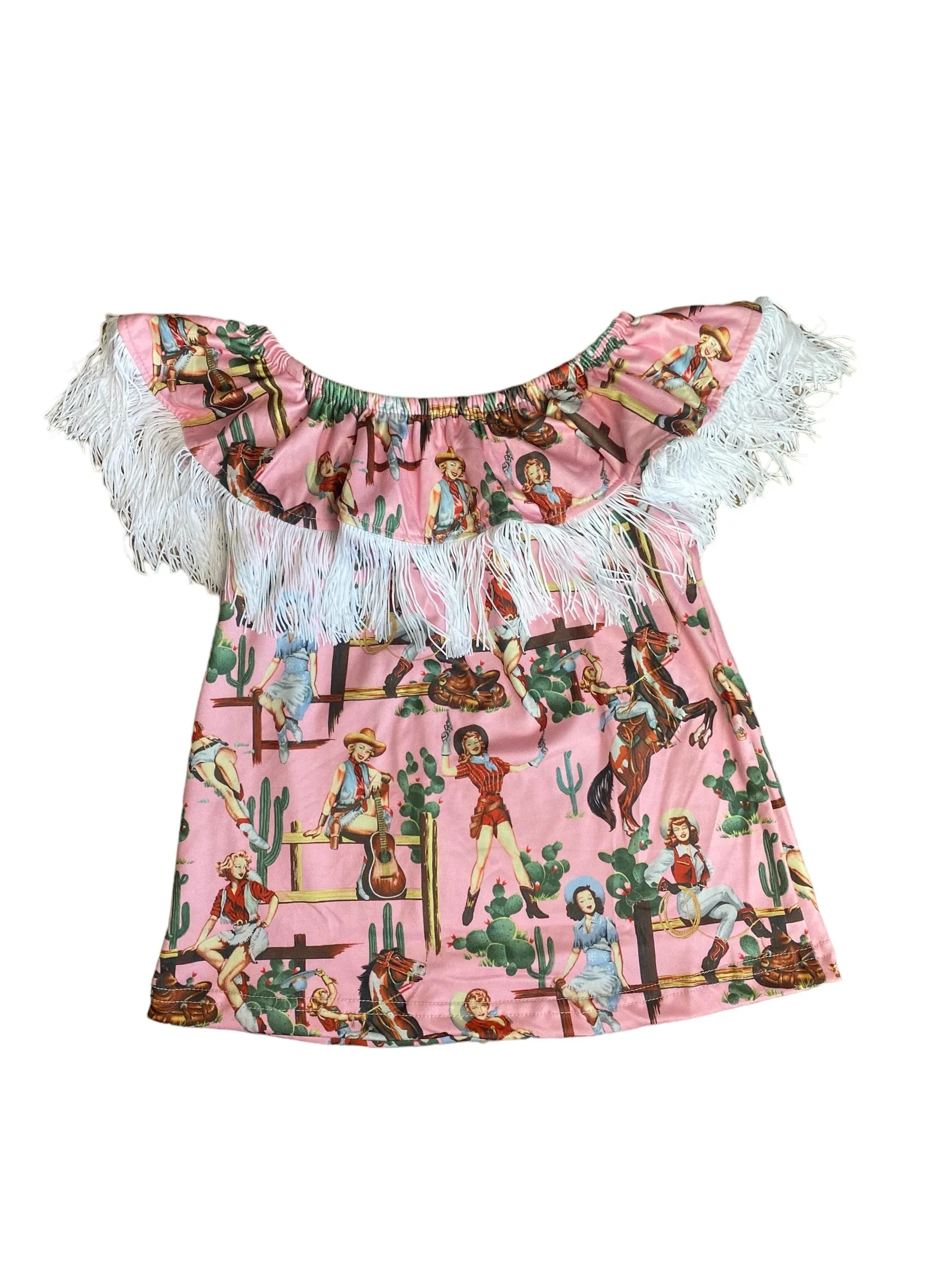 Wild West w/t Fringe Shirt Toddler (2T-5T)