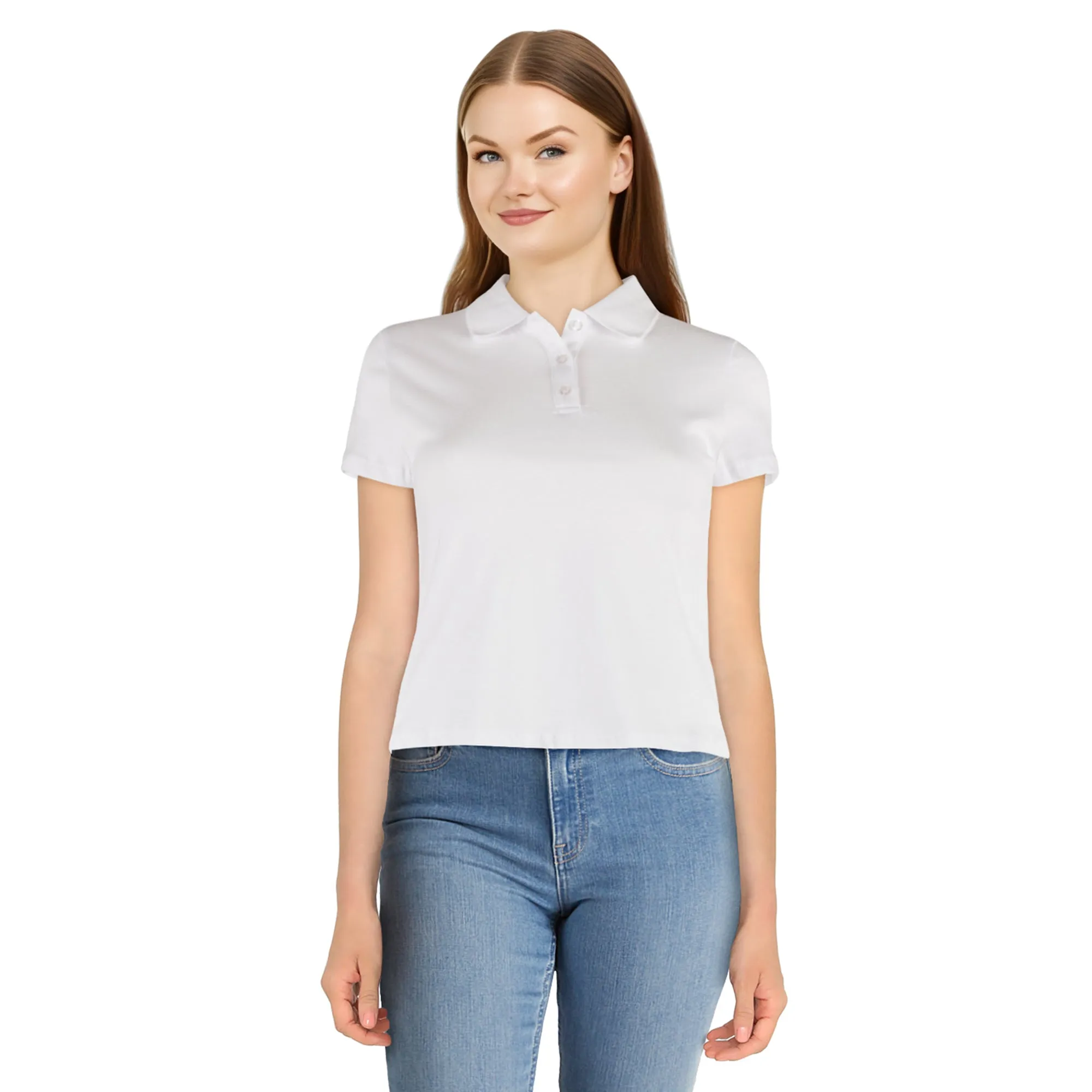 Women's Short Sleeve Polo Tee