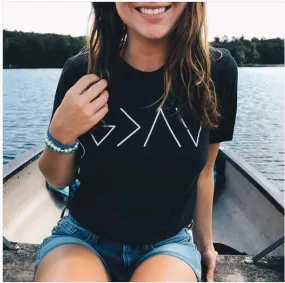 Women's Solid Color Cotton Short Sleeve T-Shirt - GlamzLife