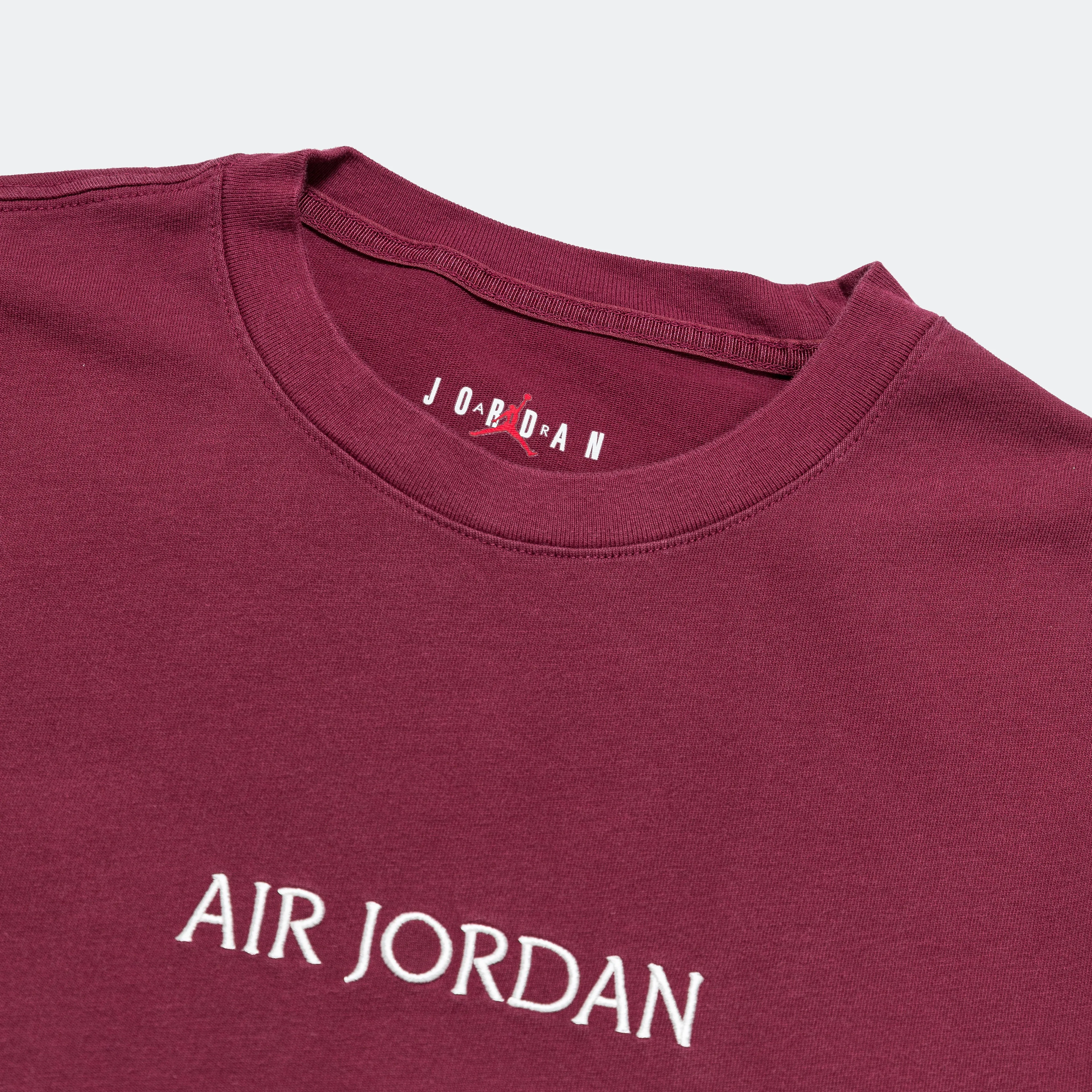 Wordmark Tee - Cherrywood Red/Sail
