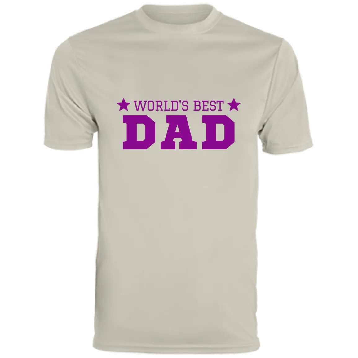World's Best Dad -- Men's Moisture-Wicking Tee