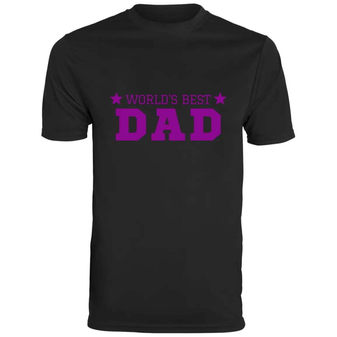 World's Best Dad -- Men's Moisture-Wicking Tee