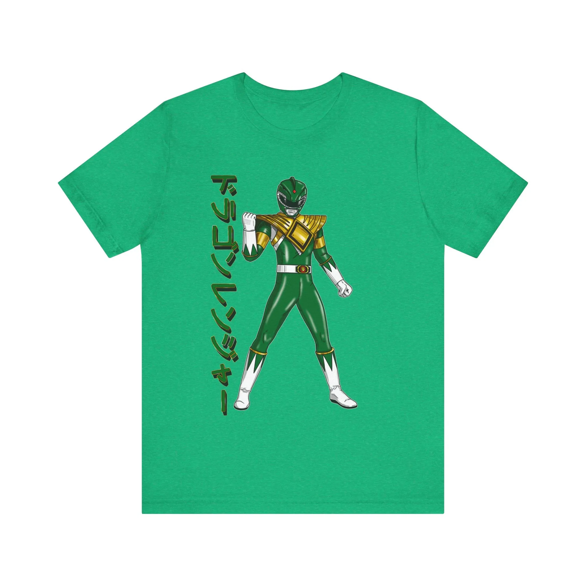 Zyuranger Dragon Ranger Super Sentai T Shirt Custom Graphic Art Cosplay Shirts Power Rangers Retro Vintage 90s Tee