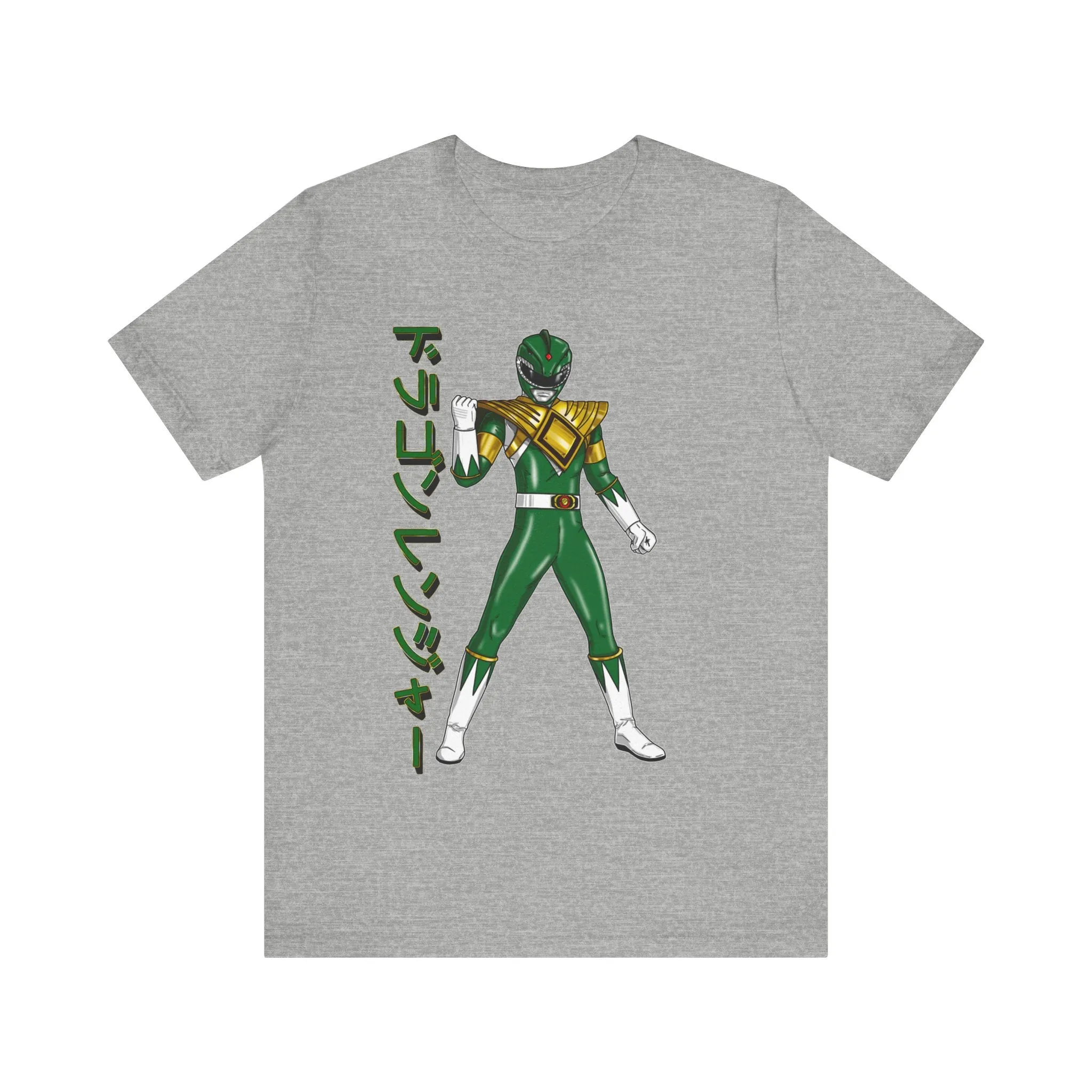 Zyuranger Dragon Ranger Super Sentai T Shirt Custom Graphic Art Cosplay Shirts Power Rangers Retro Vintage 90s Tee