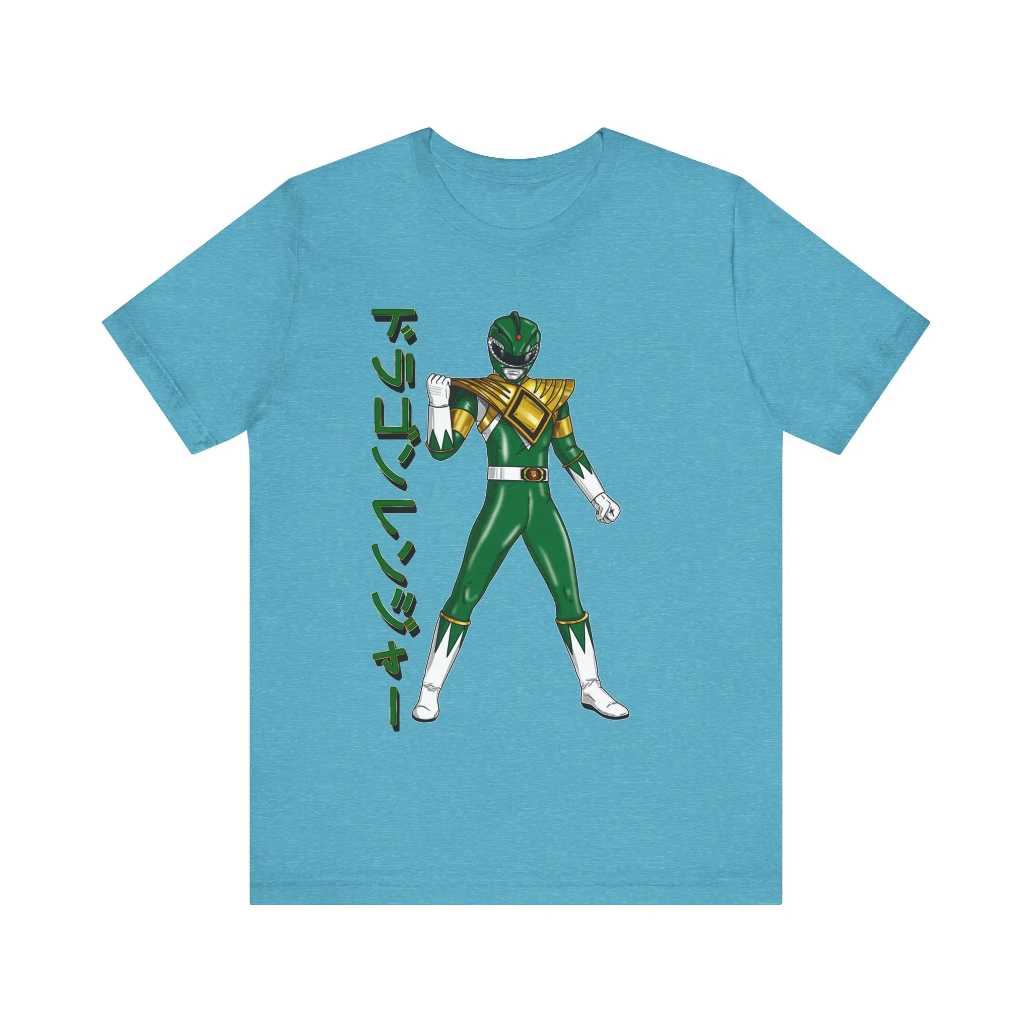 Zyuranger Dragon Ranger Super Sentai T Shirt Custom Graphic Art Cosplay Shirts Power Rangers Retro Vintage 90s Tee