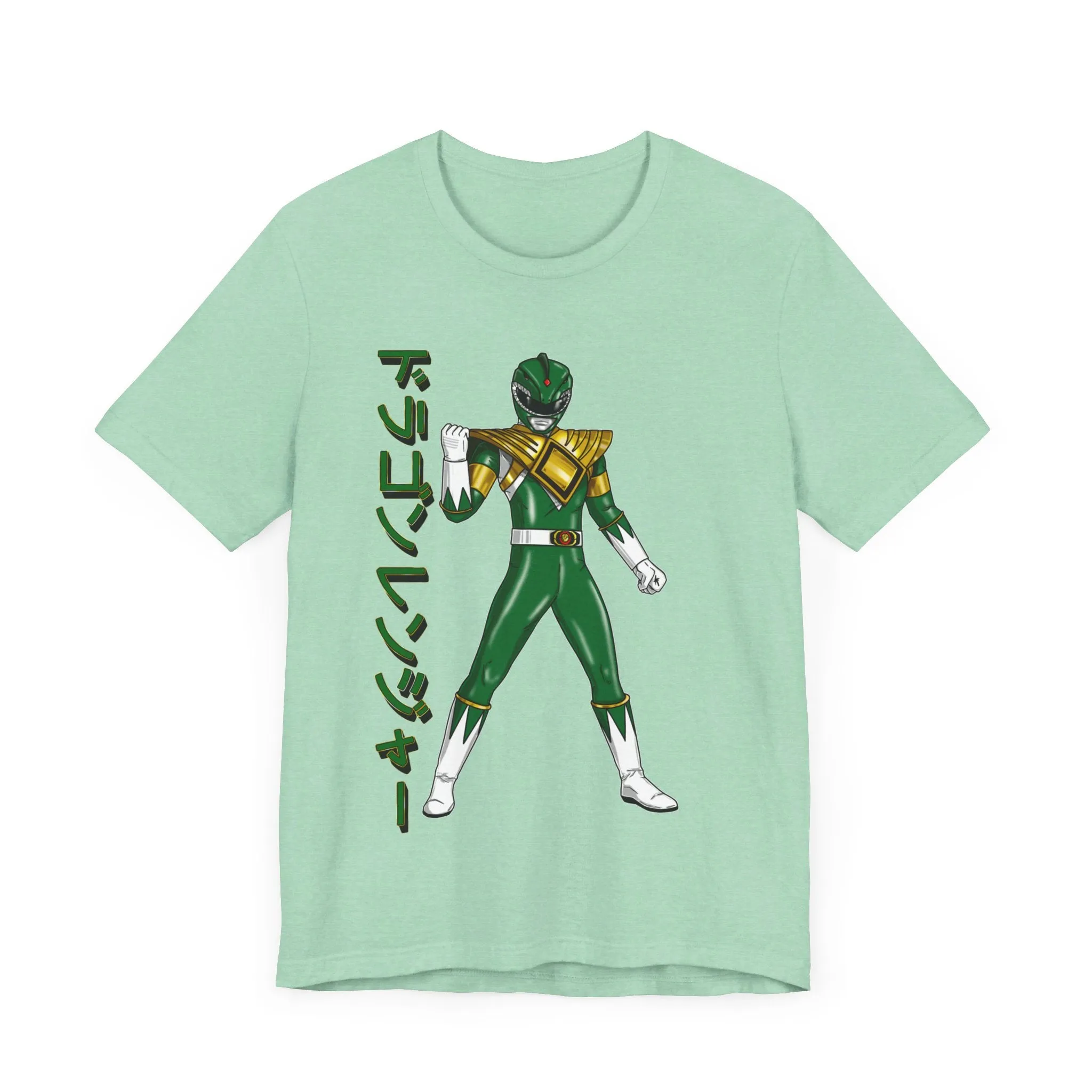 Zyuranger Dragon Ranger Super Sentai T Shirt Custom Graphic Art Cosplay Shirts Power Rangers Retro Vintage 90s Tee